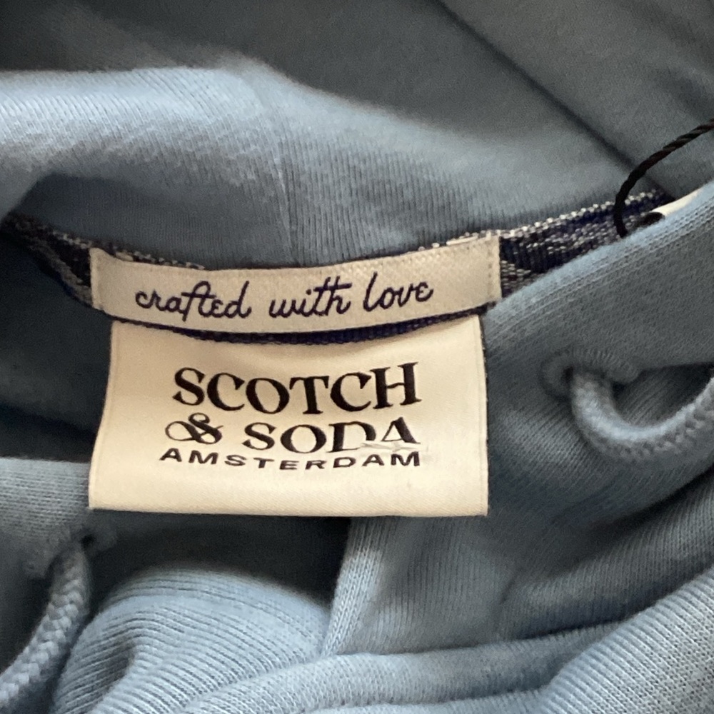 Scotch & Soda Men's Light Blue Hoodie size XL - Picture 8 of 10